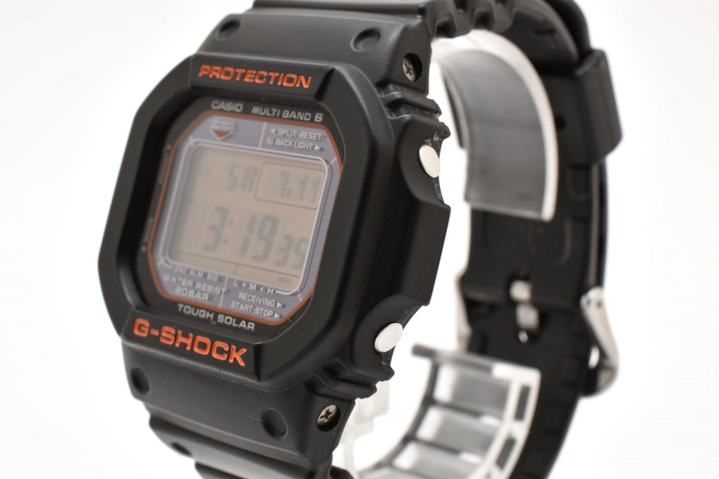 カシオ CASIO G-SHOCK GW-M5610R タフソーラー 電波時計 デジタル 腕時計 ブラック 樹脂ケース レジンベルト メンズ