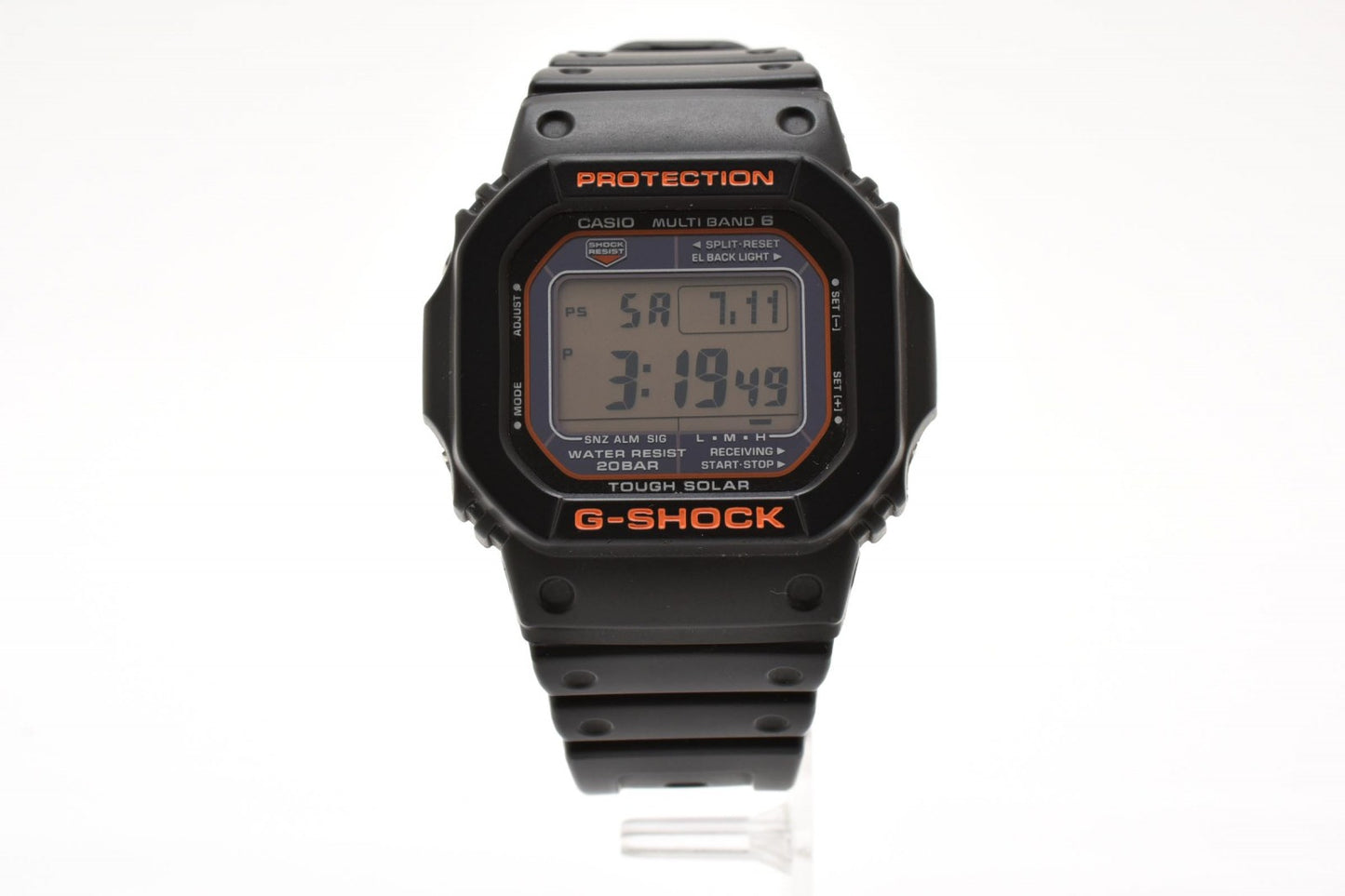 カシオ CASIO G-SHOCK GW-M5610R タフソーラー 電波時計 デジタル 腕時計 ブラック 樹脂ケース レジンベルト メンズ
