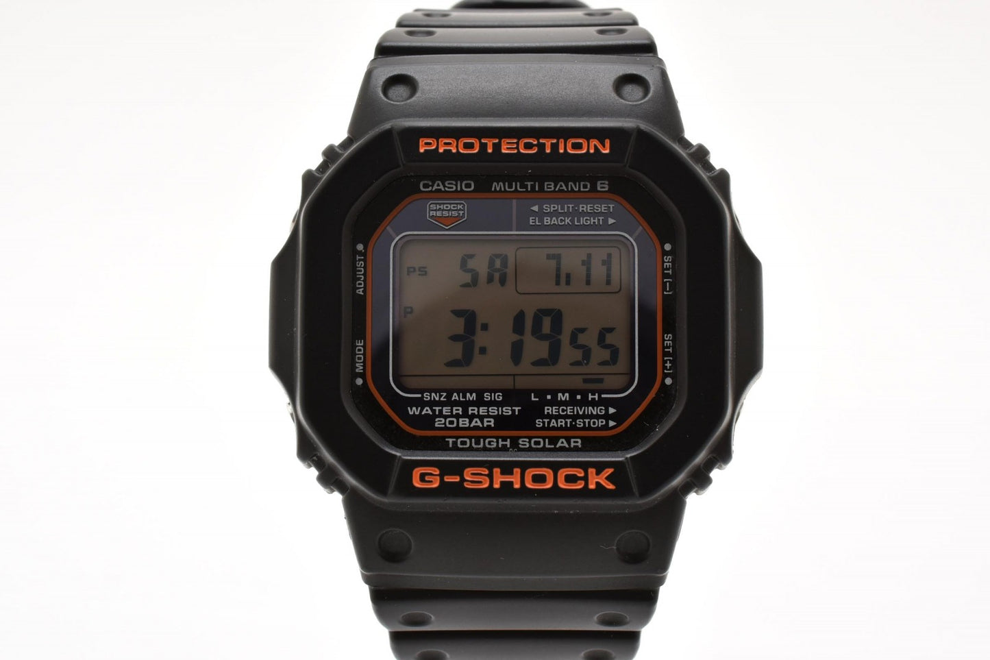 カシオ CASIO G-SHOCK GW-M5610R タフソーラー 電波時計 デジタル 腕時計 ブラック 樹脂ケース レジンベルト メンズ