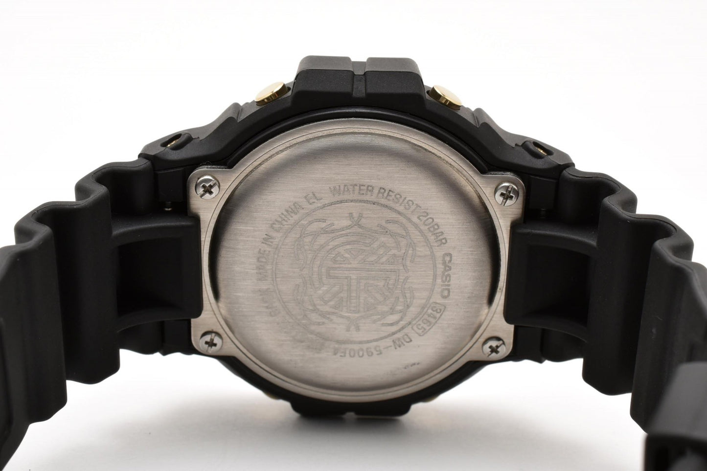 カシオ CASIO G-SHOCK DW-5900FA クォーツ デジタル 腕時計 スカイブルー液晶 樹脂ケース レジンベルト メンズ