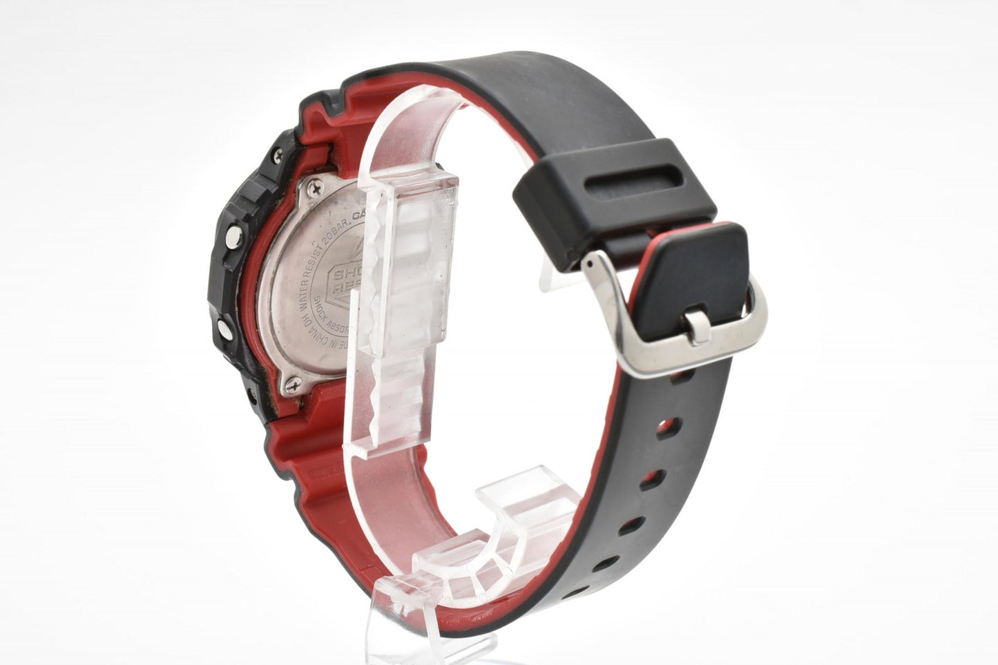 カシオ CASIO G-SHOCK DW-5600HR クォーツ デジタル 腕時計 ブラック 樹脂ケース レジンベルト メンズ