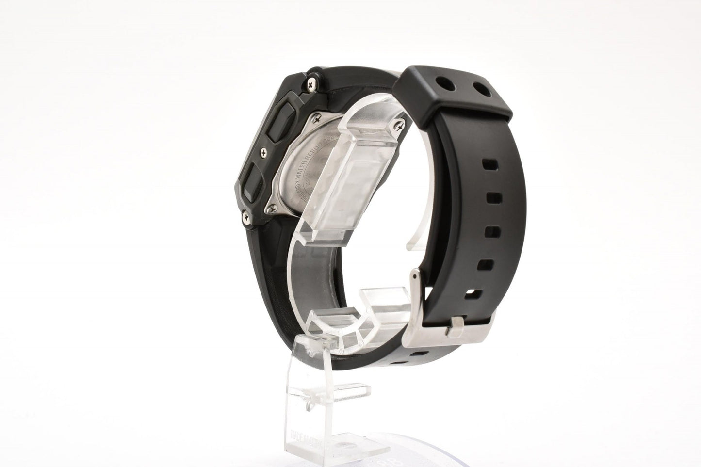カシオ CASIO G-SHOCK G-8100 クォーツ デジタル 腕時計 ブラック液晶 ステンレスケース レジンベルト メンズ