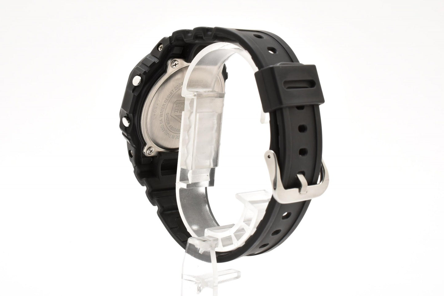 カシオ CASIO G-SHOCK DW-5600UE クォーツ デジタル 腕時計 ブラック液晶 ステンレスケース レジンベルト メンズ