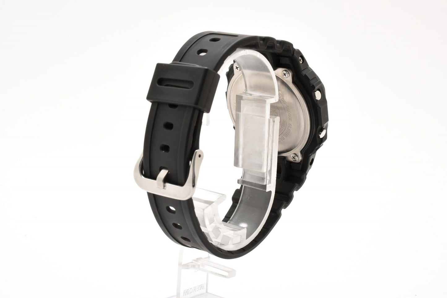 カシオ CASIO G-SHOCK DW-5600UE クォーツ デジタル 腕時計 ブラック液晶 ステンレスケース レジンベルト メンズ