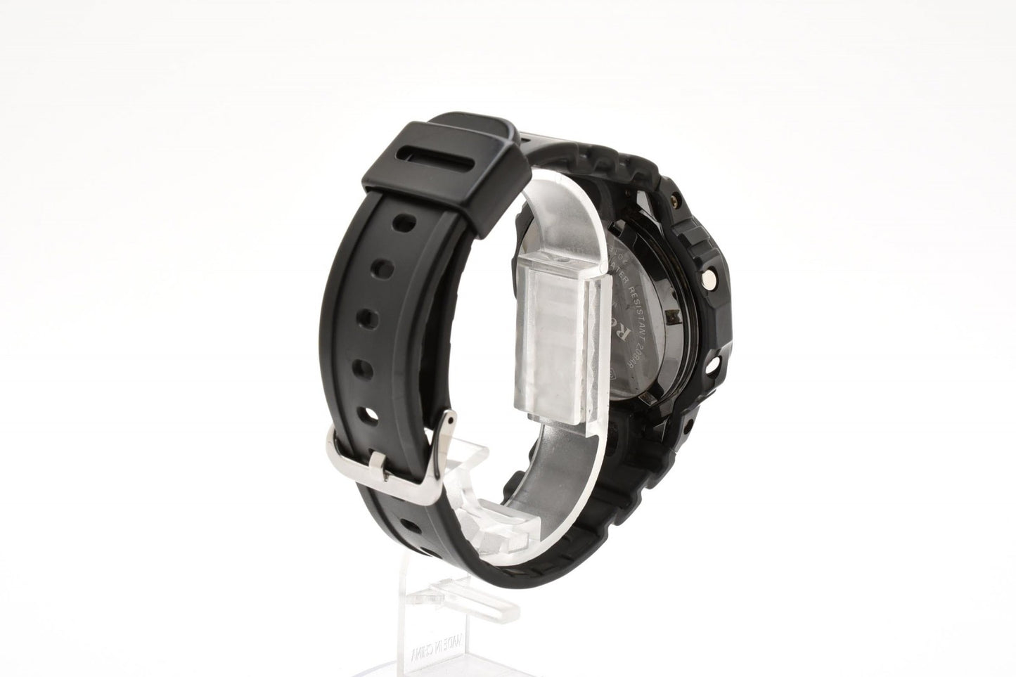 カシオ CASIO G-SHOCK GW-5000 タフソーラー 電波時計 デジタル 腕時計 ブラック液晶 ステンレスケース レジンベルト メンズ