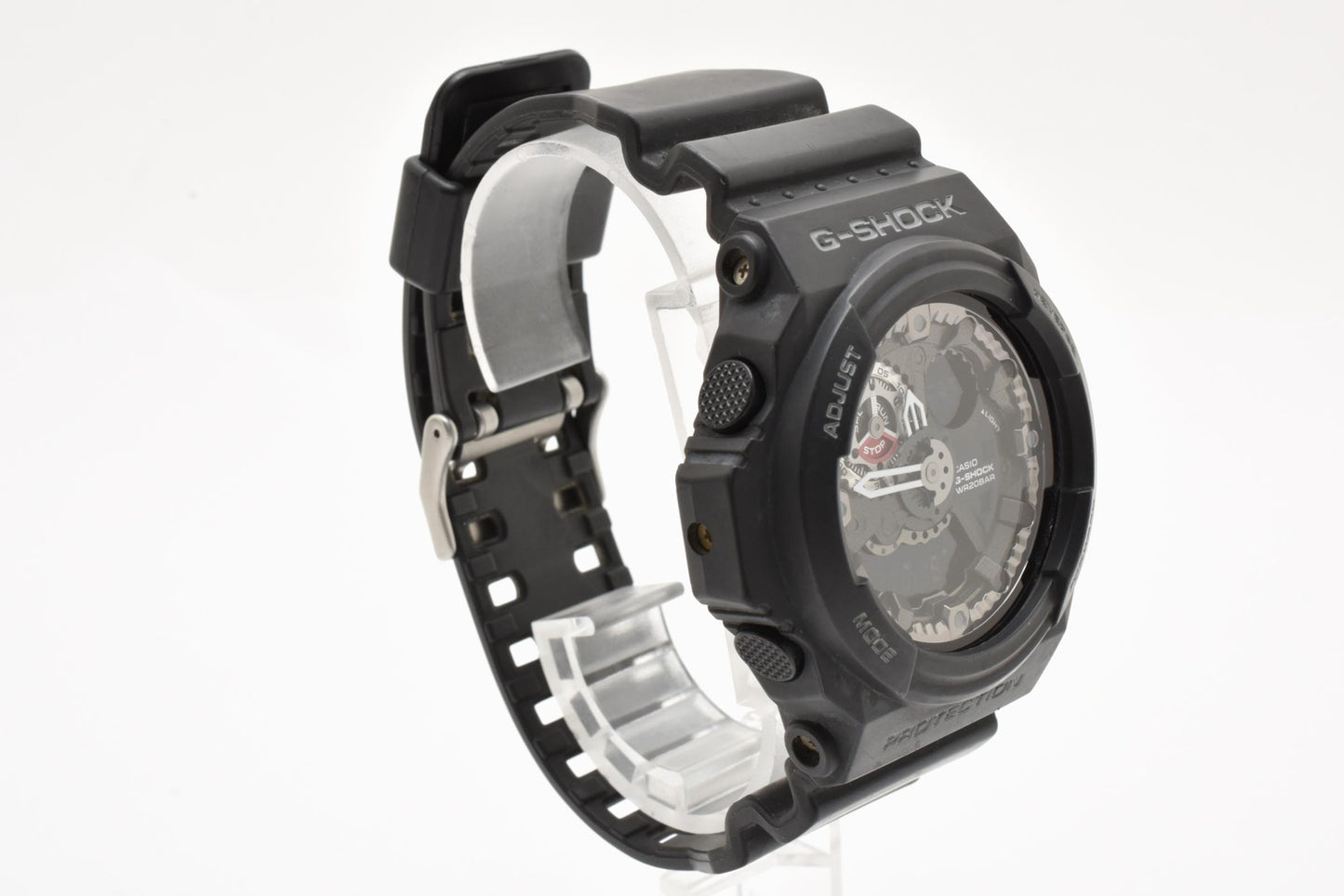 カシオ CASIO G-SHOCK GA-300 アナデジ クォーツ 腕時計 ブラック文字盤 ステンレスケース レジンベルト メンズ