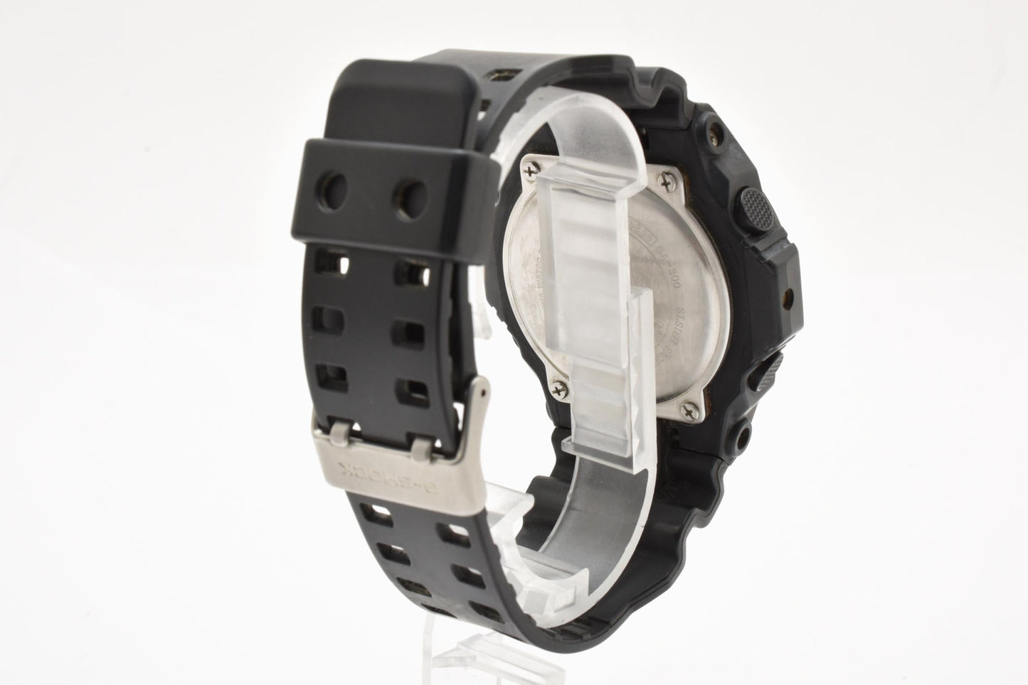 カシオ CASIO G-SHOCK GA-300 アナデジ クォーツ 腕時計 ブラック文字盤 ステンレスケース レジンベルト メンズ