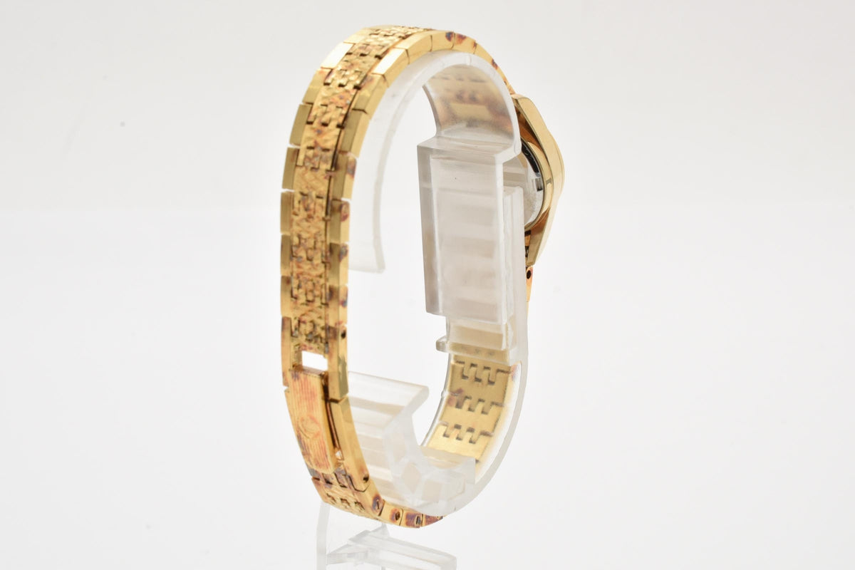 RADO ラドー Emile エミール 558.3013.2 レディース 自動巻き 腕時計 ゴールド文字盤 ゴールドプレート ステンレス ブレスレット 19mm 1970年代 ヴィンテージ