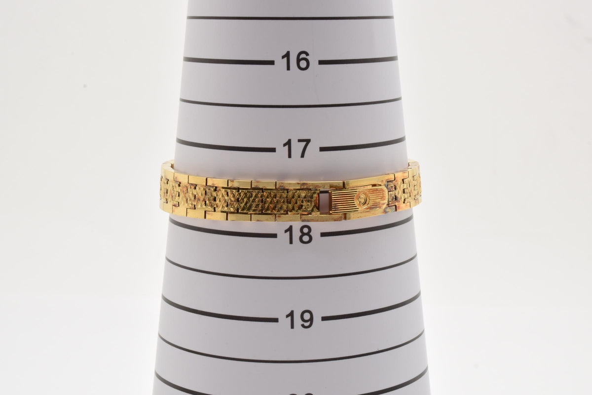 RADO ラドー Emile エミール 558.3013.2 レディース 自動巻き 腕時計 ゴールド文字盤 ゴールドプレート ステンレス ブレスレット 19mm 1970年代 ヴィンテージ