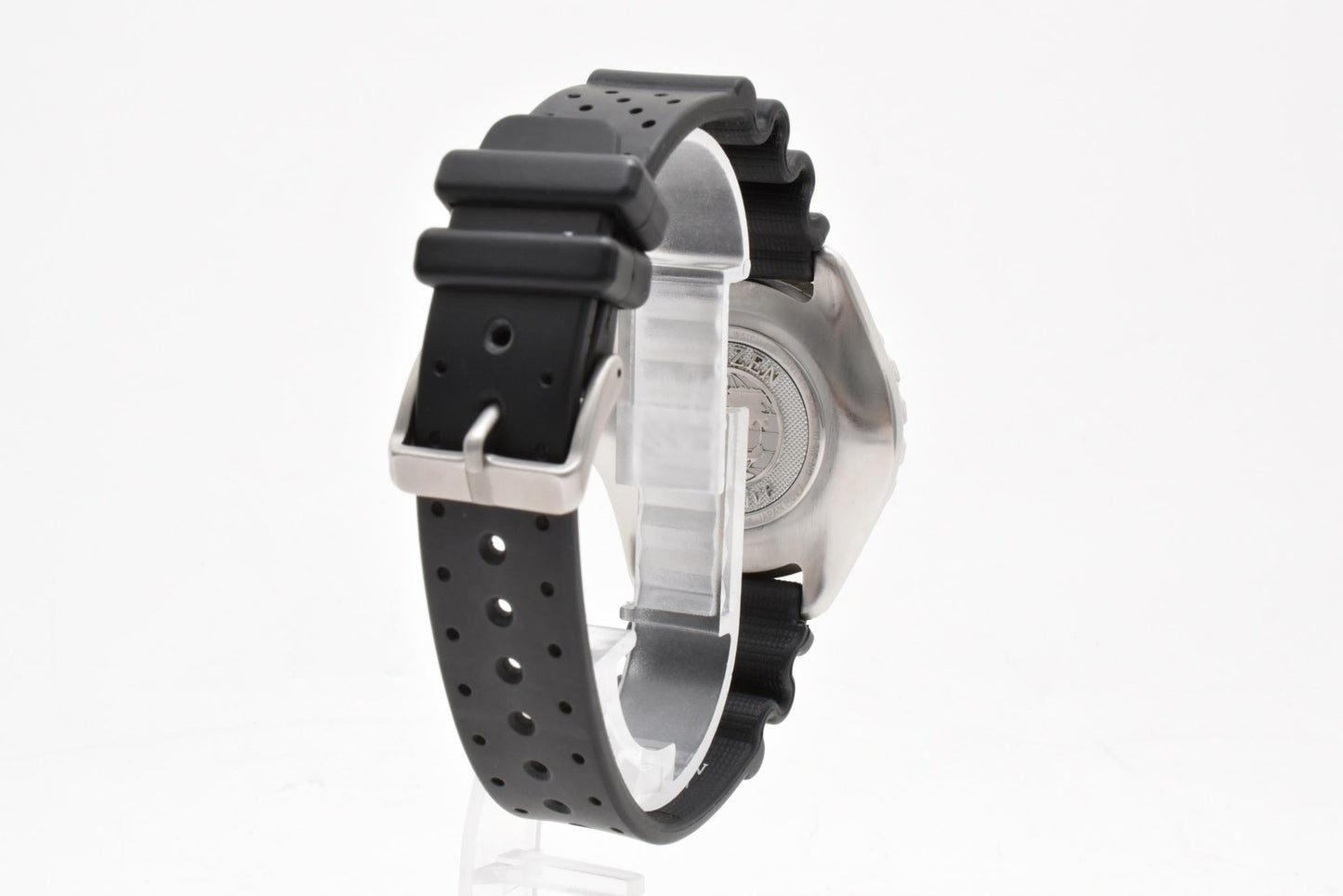 シチズン Citizen ダイバー300M E168-S016525 エコドライブ ソーラー 腕時計 ブラック文字盤 ステンレス ウレタンベルト メンズ