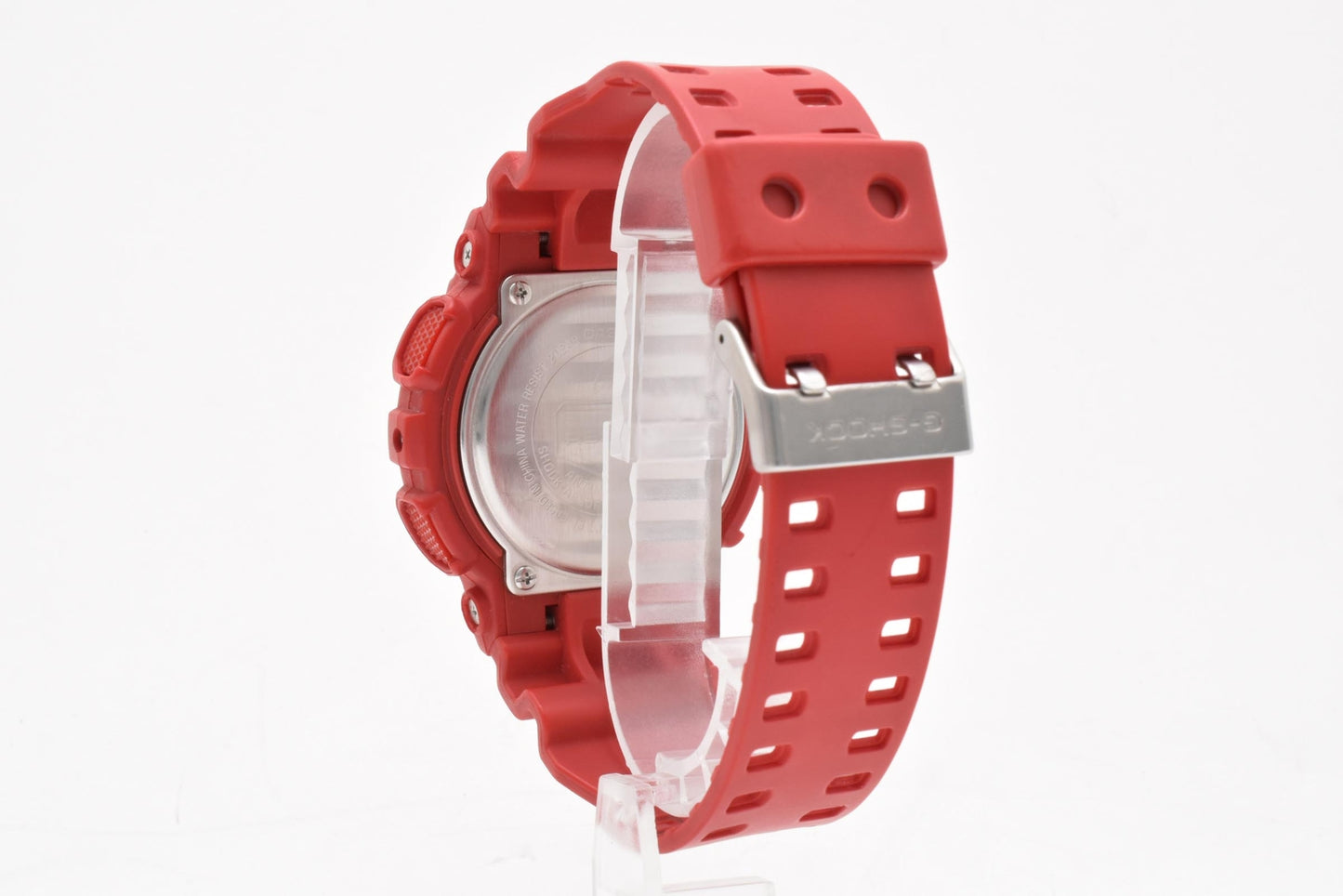 カシオ CASIO G-SHOCK GA-110AC アナデジ クォーツ 腕時計 レッド文字盤 レッド レジンベルト メンズ