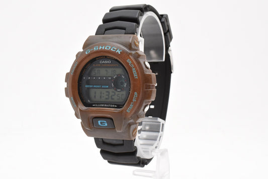 カシオ CASIO G-SHOCK DW-6900 デジタル クォーツ 腕時計 ブラック液晶 樹脂ケース レジンベルト メンズ