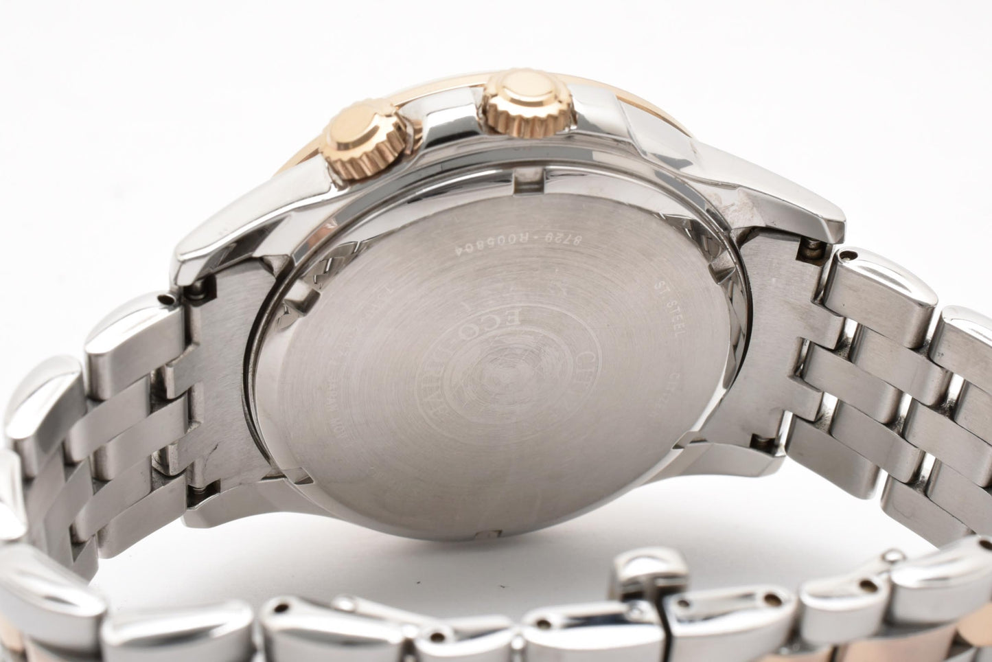 シチズン Citizen カランドリエ カレンダー エコ・ドライブ 8729-R005804 ソーラー 腕時計 ブラック文字盤 ステンレス マルチファンクション メンズ