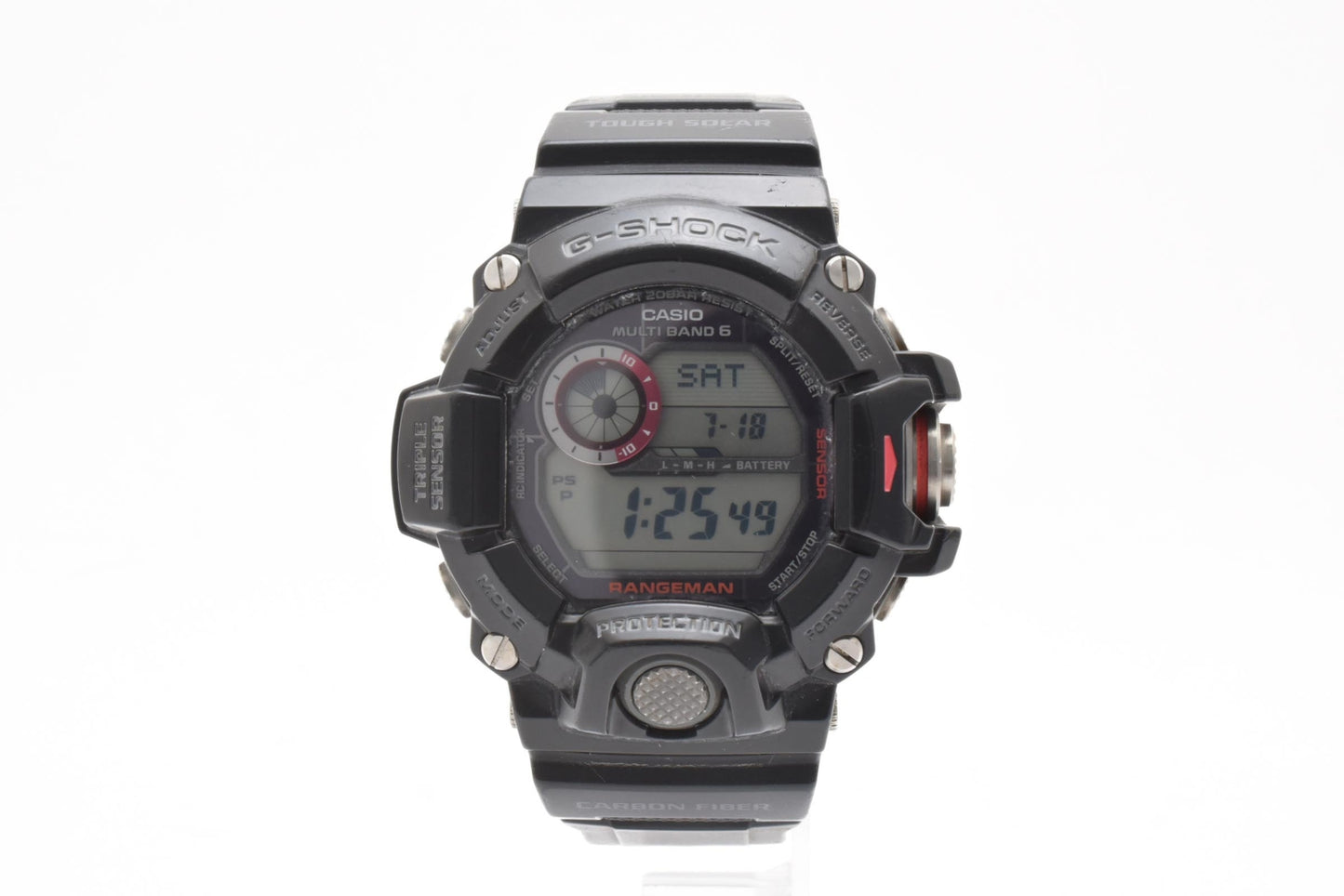 カシオ CASIO G-SHOCK RANGEMAN GW-9400J タフソーラー 電波時計 デジタル 腕時計 ブラック 樹脂ベルト メンズ