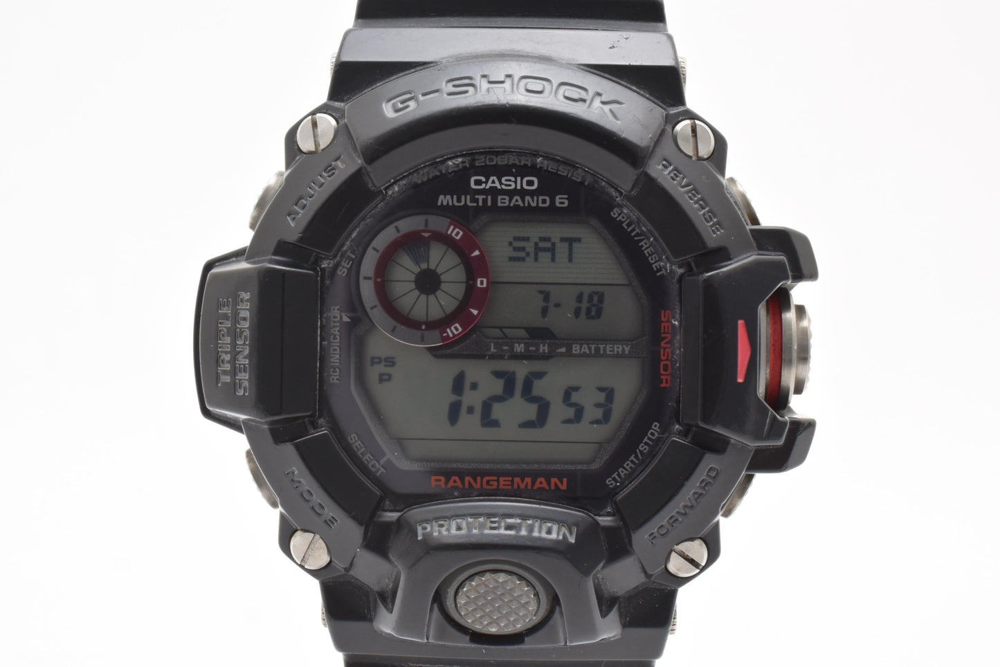 カシオ CASIO G-SHOCK RANGEMAN GW-9400J タフソーラー 電波時計 デジタル 腕時計 ブラック 樹脂ベルト メンズ