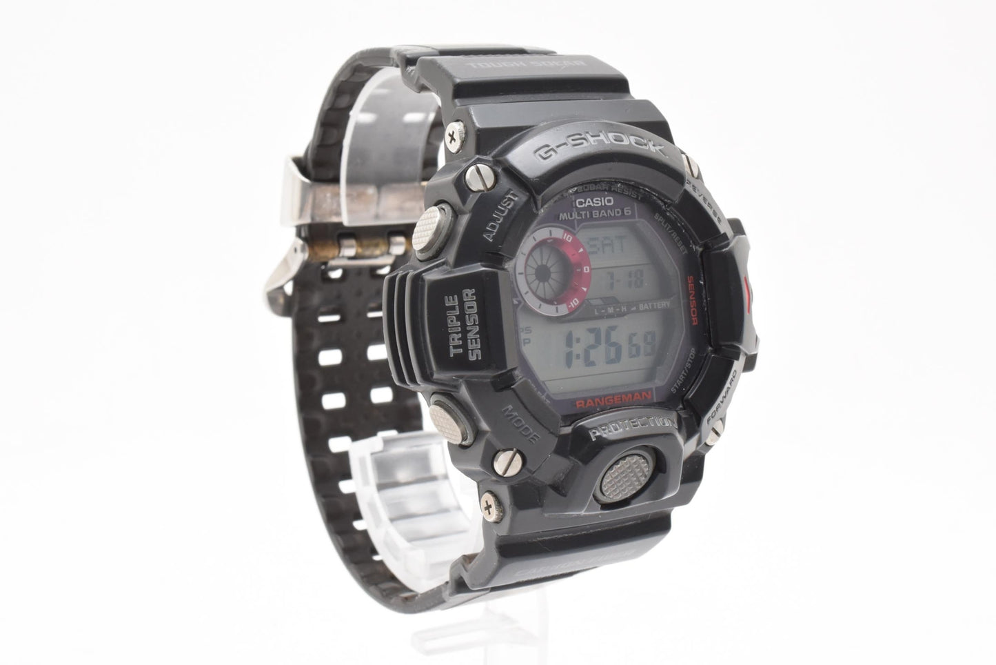 カシオ CASIO G-SHOCK RANGEMAN GW-9400J タフソーラー 電波時計 デジタル 腕時計 ブラック 樹脂ベルト メンズ
