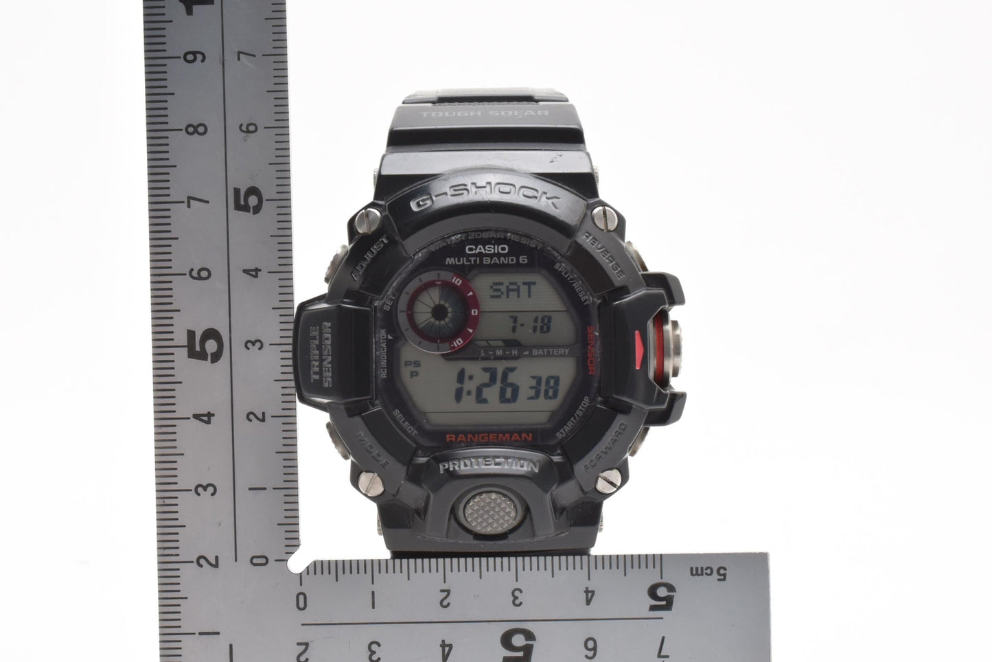 カシオ CASIO G-SHOCK RANGEMAN GW-9400J タフソーラー 電波時計 デジタル 腕時計 ブラック 樹脂ベルト メンズ