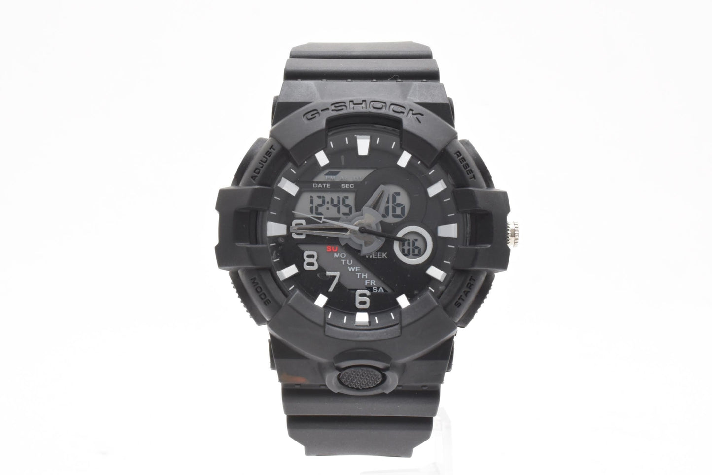 カシオ CASIO G-SHOCK GA-700 アナデジ クォーツ 腕時計 ブラック文字盤 樹脂ケース レジンベルト メンズ