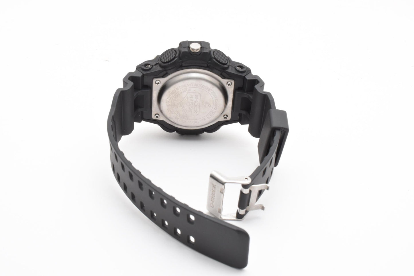 カシオ CASIO G-SHOCK GA-700 アナデジ クォーツ 腕時計 ブラック文字盤 樹脂ケース レジンベルト メンズ