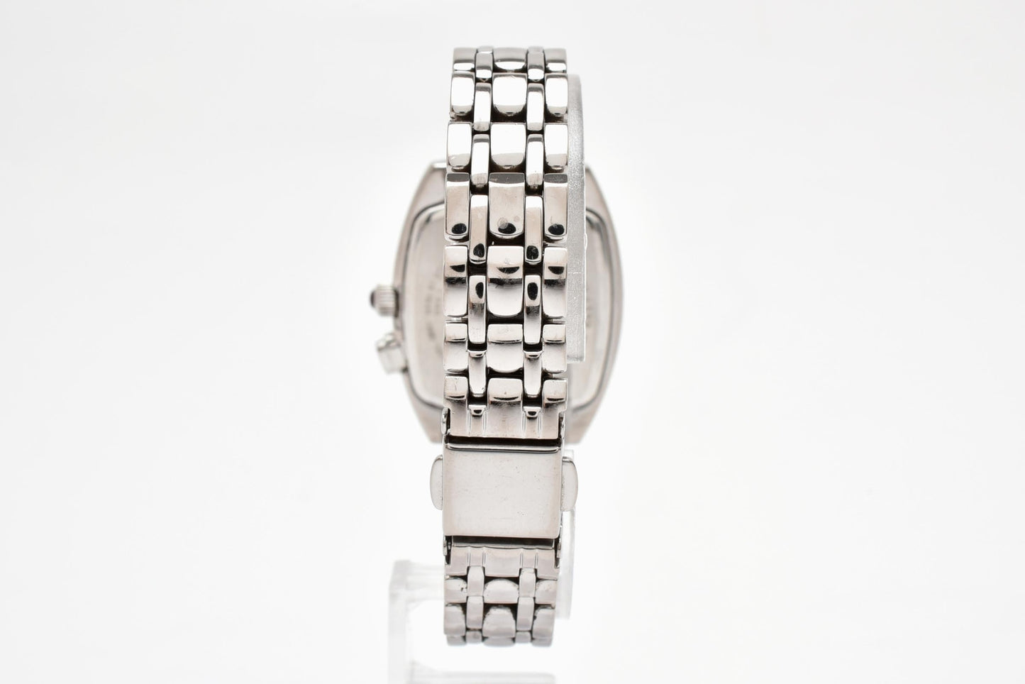 シチズン CITIZEN xC H330-T007872 電波ソーラー 腕時計 ブラック文字盤 トノー ステンレス ユニセックス