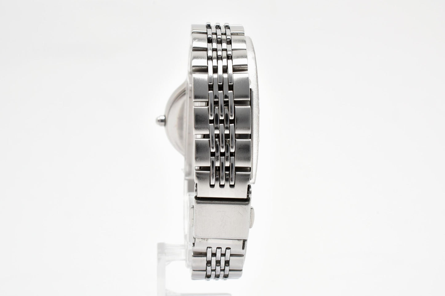 Yves Saint Laurent イヴ・サンローラン 5421-H10058Y クォーツ 腕時計 ブラック文字盤 YSLロゴ カサンドラ ステンレス レディース ドレスウォッチ