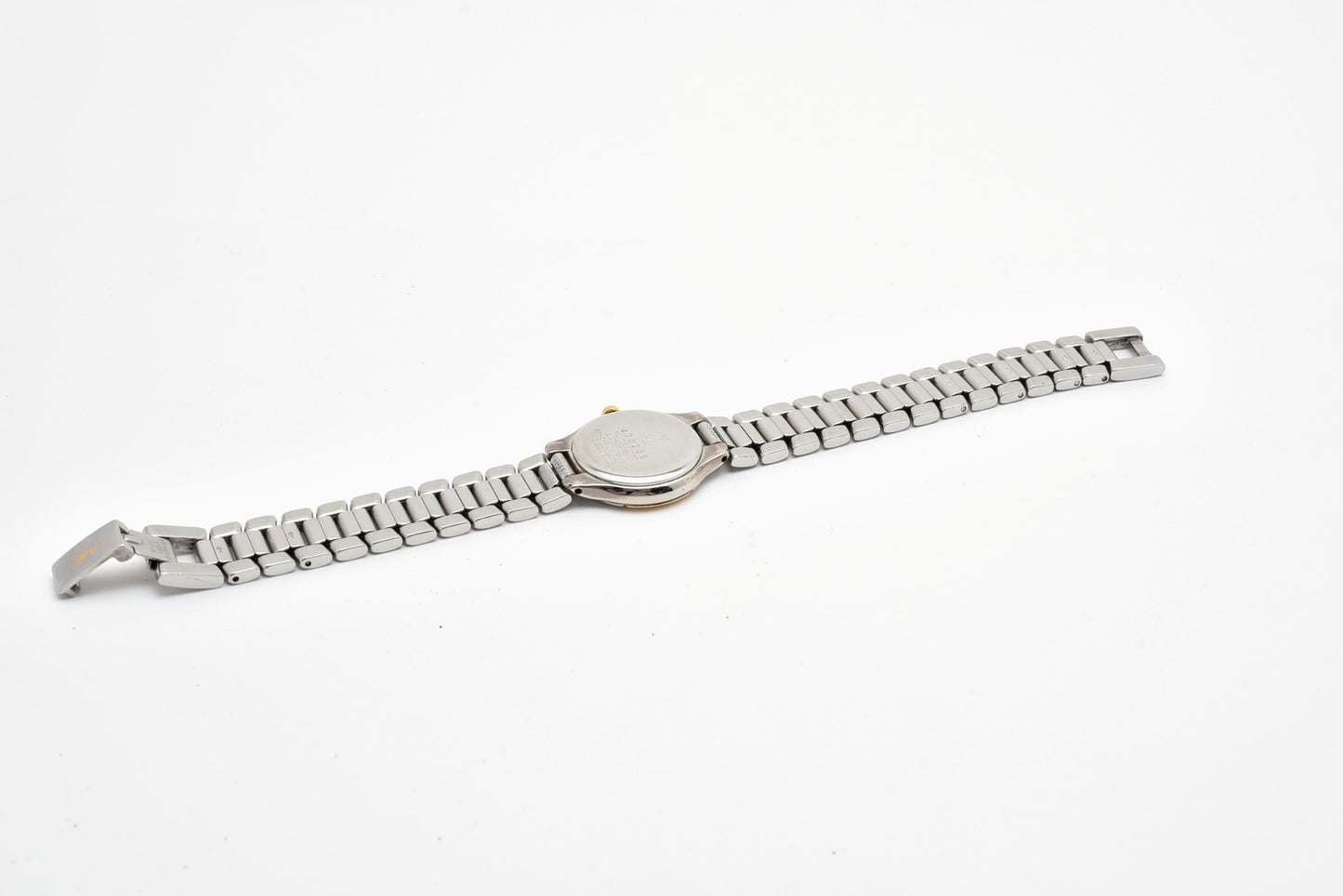 Yves Saint Laurent イヴ・サンローラン 5420-F4457Y クォーツ 腕時計 ベージュ文字盤 YSLロゴ カサンドラ コンビカラー ステンレス レディース ドレスウォッチ