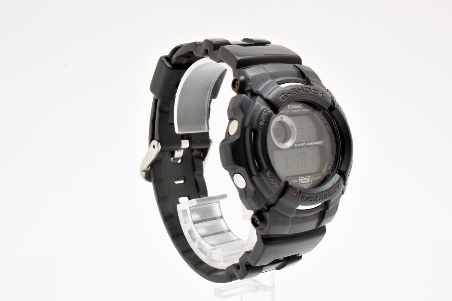 カシオ CASIO G-SHOCK G-2000 クォーツ デジタル 腕時計 ブラック シリコンベルト メンズ