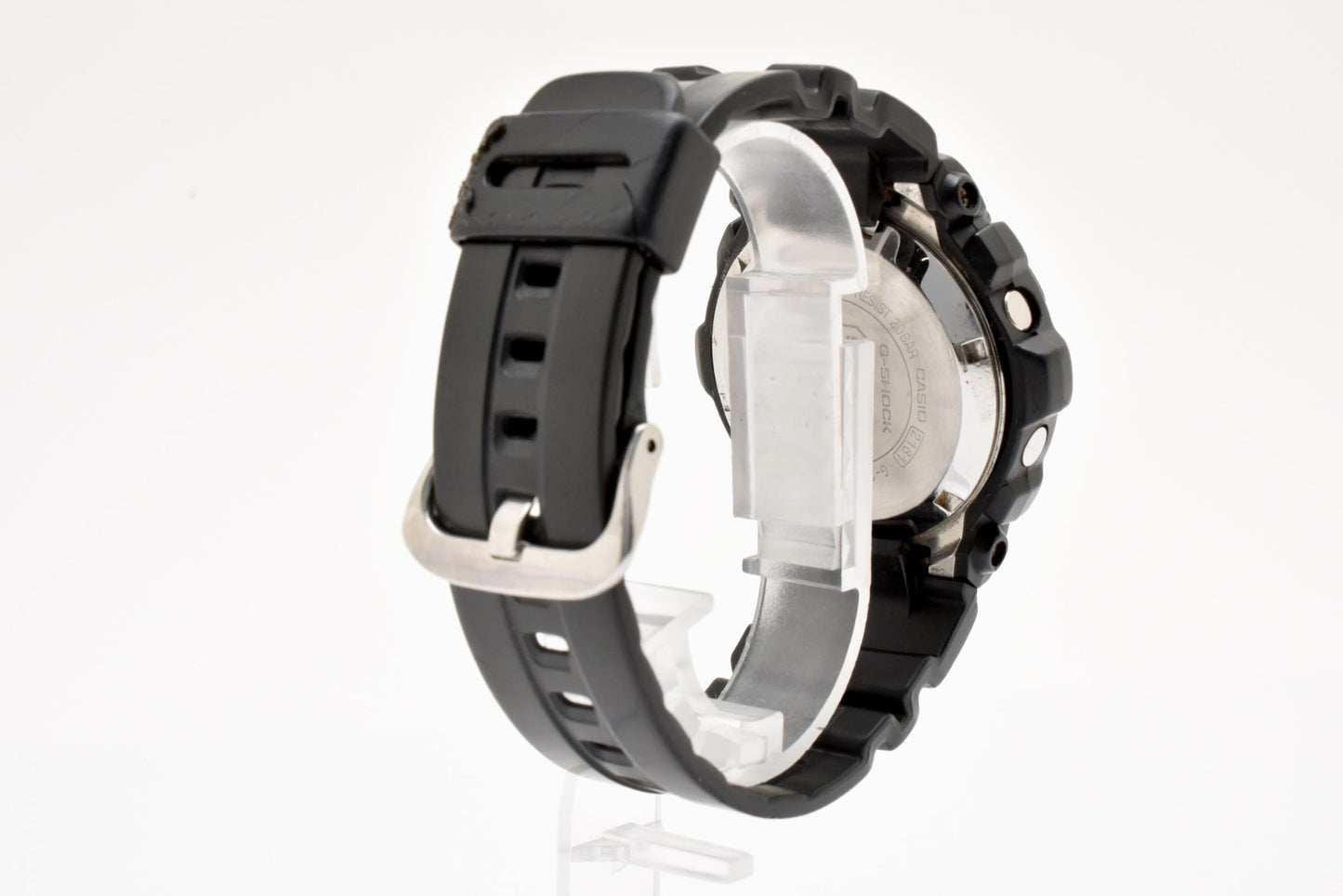カシオ CASIO G-SHOCK G-2000 クォーツ デジタル 腕時計 ブラック シリコンベルト メンズ