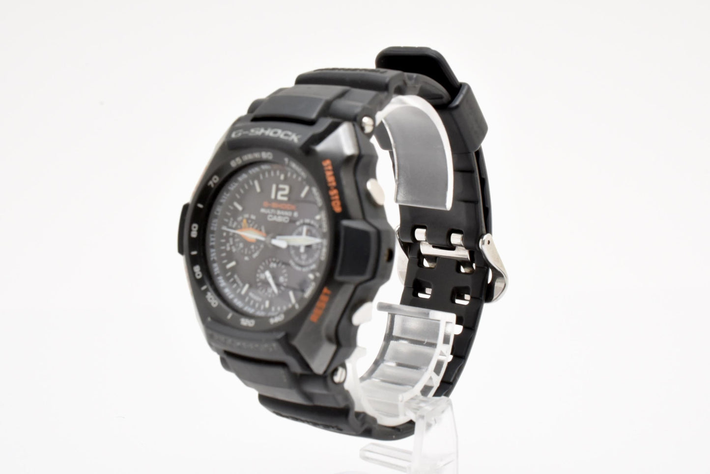 カシオ CASIO G-SHOCK GW-2000B 電波ソーラー 腕時計 ブラック文字盤 アナログ シリコンベルト メンズ