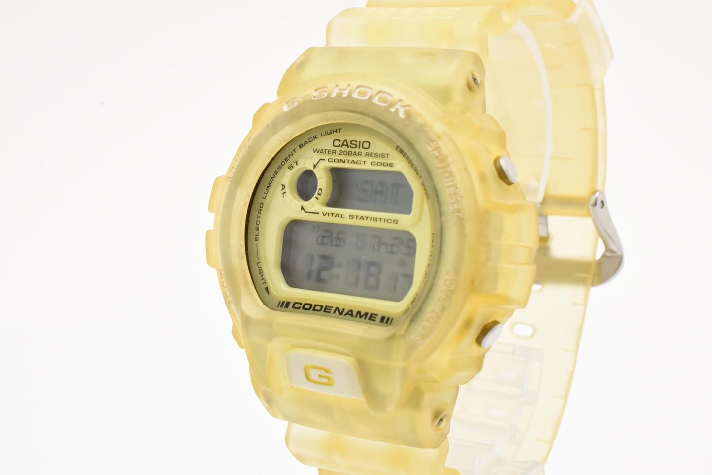 カシオ CASIO G-SHOCK DW-6910K 第6回国際イルカ・クジラ会議記念モデル クォーツ デジタル 腕時計 イエロー メンズ