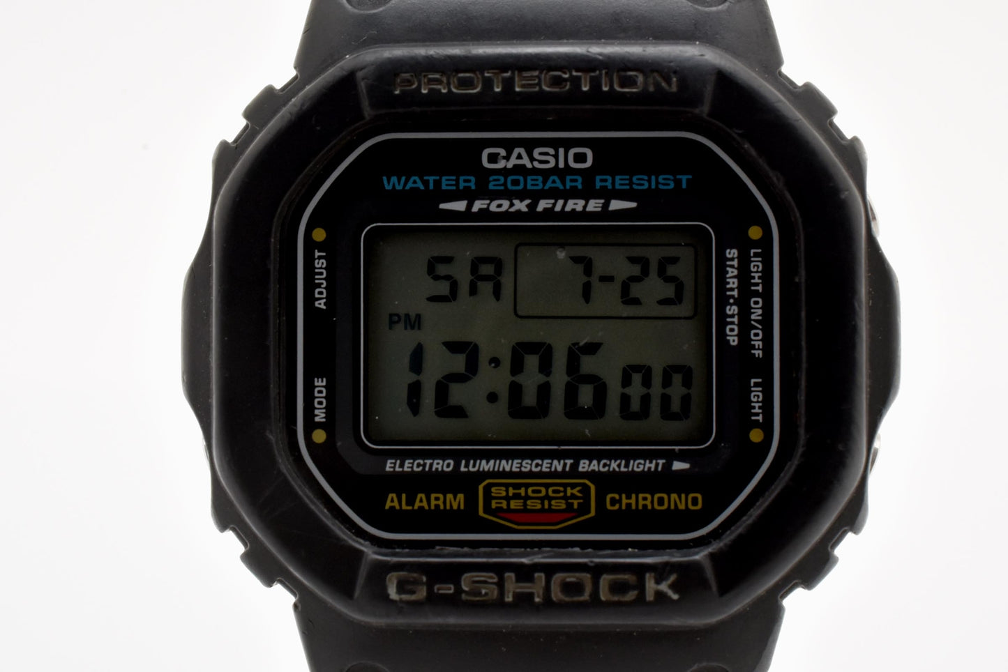 カシオ CASIO G-SHOCK DW-5600E クォーツ デジタル 腕時計 ブラック スクエア シリコンベルト メンズ
