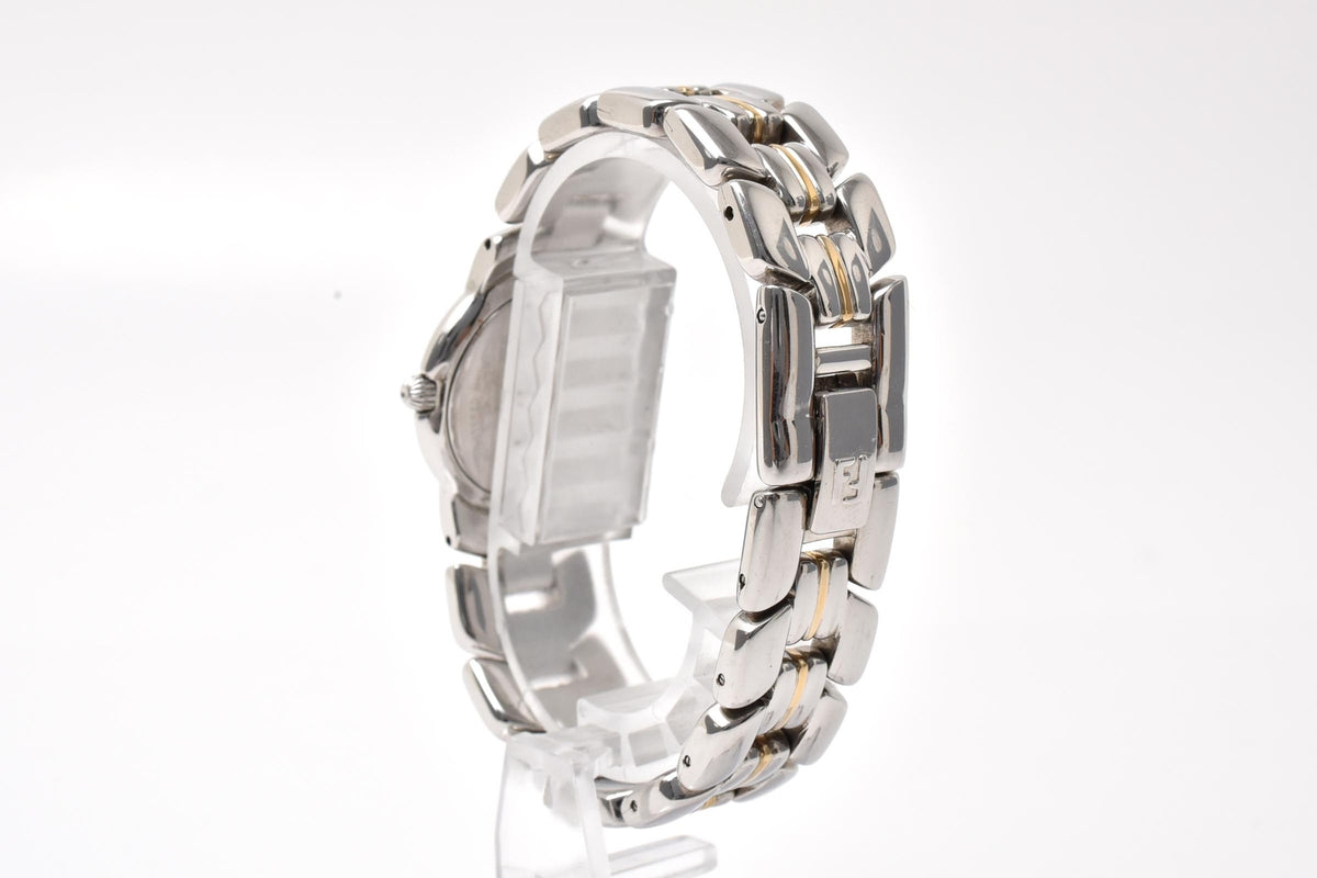 FENDI フェンディ 980L 002-876 レディース クォーツ 腕時計 ホワイト文字盤 ローマ数字 デイト ステンレス 25.6mm 1990年代 ヴィンテージ