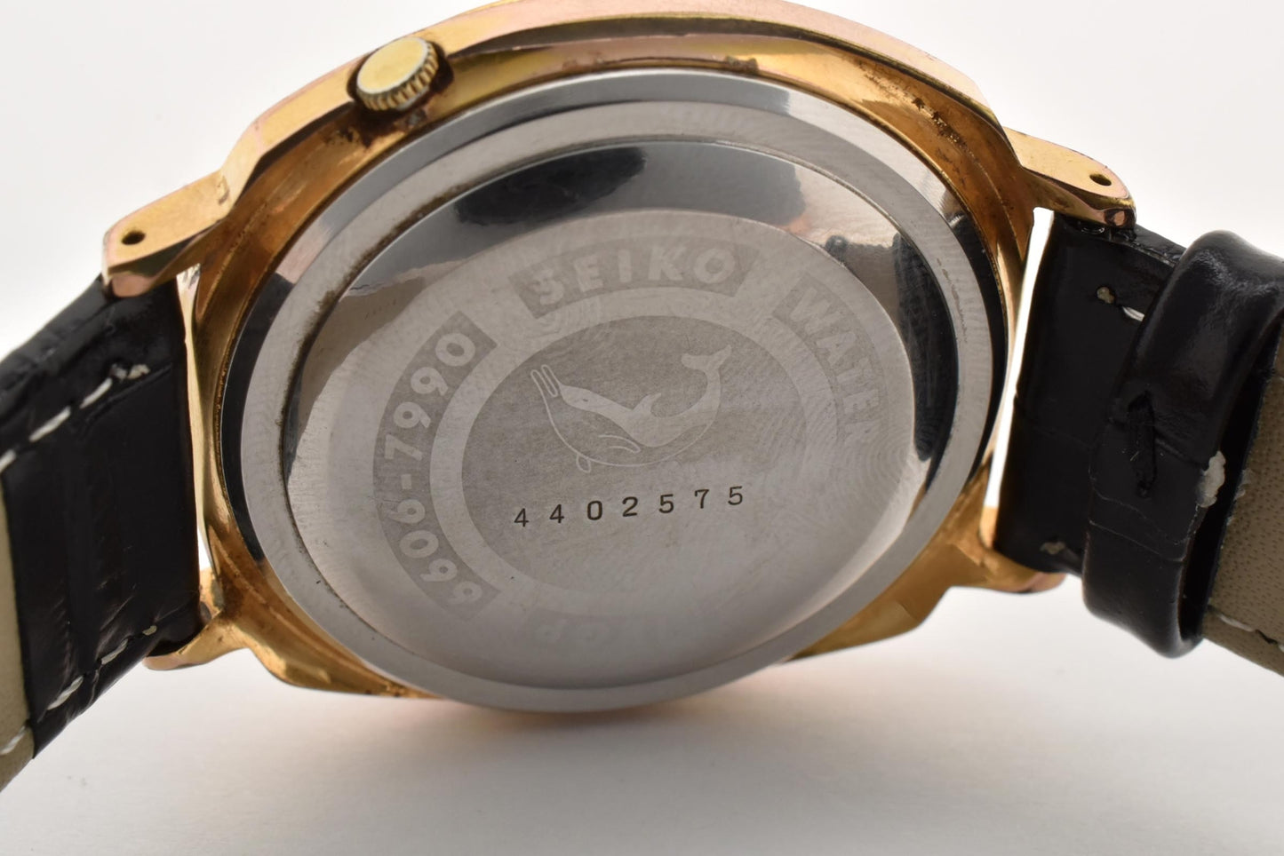 セイコー SEIKO スポーツマチック5 6606-7990 自動巻き 21石 デイト GP メンズ 腕時計 ヴィンテージ