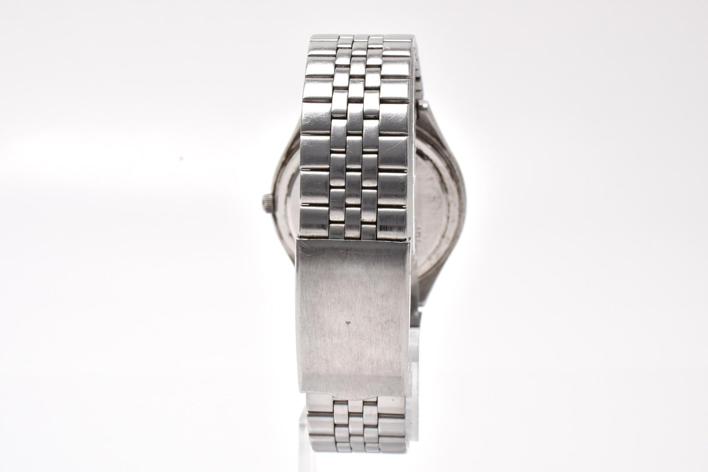 シチズン CITIZEN セブンスター 7100-716717 クォーツ デイデイト メンズ 腕時計 ホワイト文字盤 SS ヴィンテージ