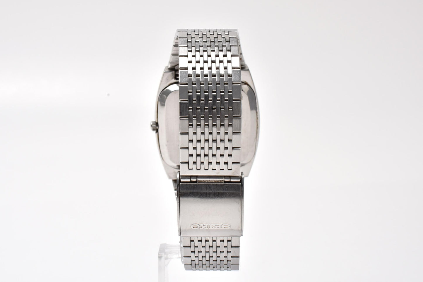 セイコー SEIKO ロードクォーツ 7853-5000 デイデイト クォーツ メンズ 腕時計 メッシュブレス スクエア型 SS ヴィンテージ