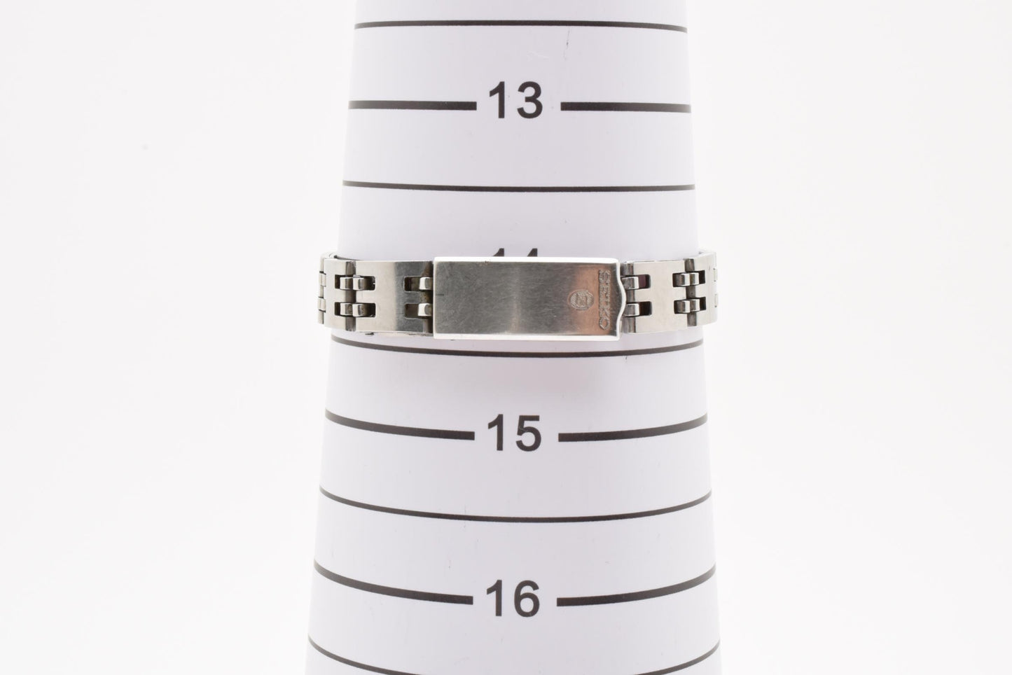 セイコー SEIKO 1104-0090 手巻き レディース 腕時計 ホワイト文字盤 SSブレス ヴィンテージ ドレスウォッチ