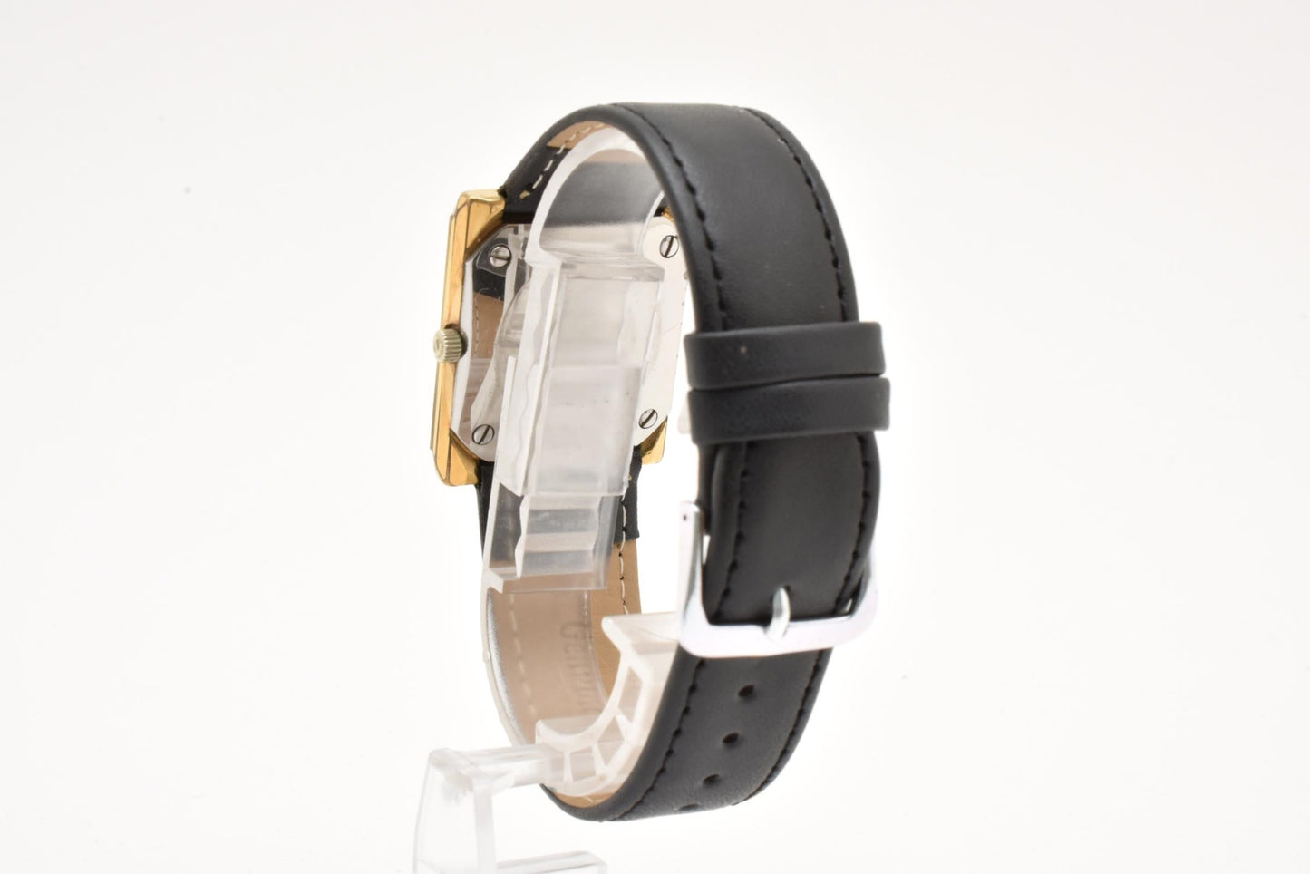 RADO ラドー 396.3023.2 手巻き メンズ 腕時計 GP スクエア ゴールド文字盤 レザーベルト ヴィンテージ