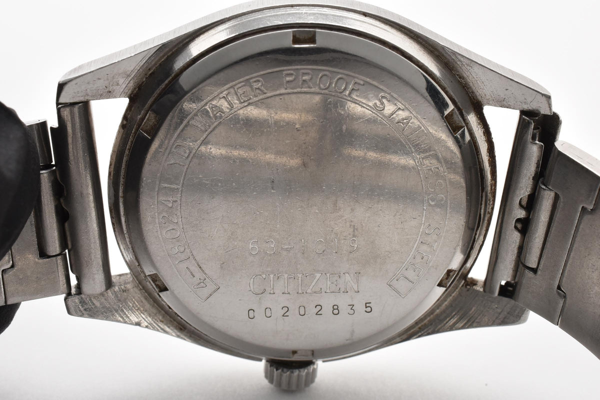 CITIZEN シチズン New Master ニューマスター 21 Jewels 63-1019 メンズ 手巻き 腕時計 21石 シルバー文字盤 デイト ステンレス 36mm 1960年代 ヴィンテージ