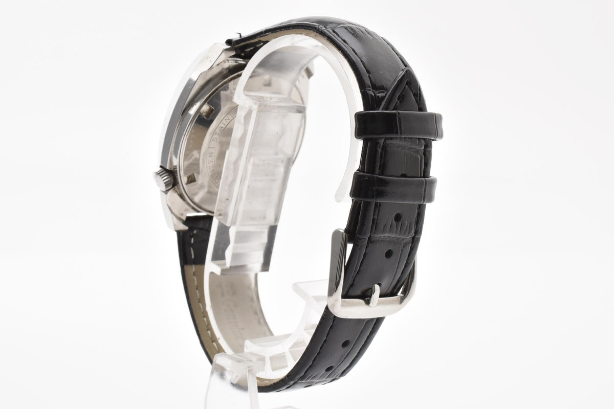 CITIZEN シチズン TVスクリーン 61-6516 メンズ 自動巻き 腕時計 21石 グレー文字盤 デイデイト ステンレス 35.6mm 1970年代 ヴィンテージ