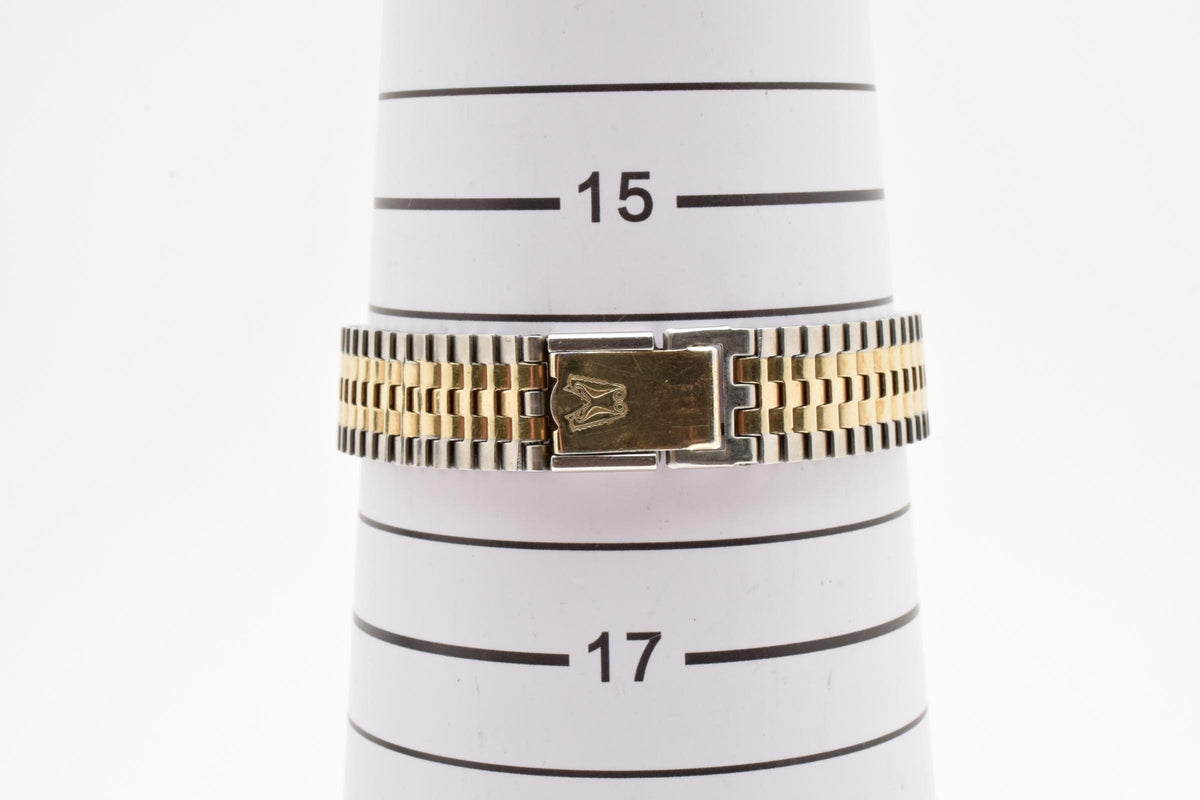 RADO ラドー Balboa バルボア 893608A メンズ 自動巻き 腕時計 ブロンズ文字盤 デイデイト ハードメタル GP コンビ 25.5mm 1970年代 ヴィンテージ