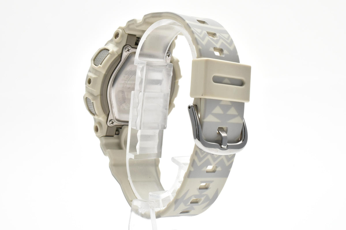 CASIO カシオ Baby-G ベビージー BA-110TP レディース クォーツ アナデジ 腕時計 ホワイト 白 樹脂ケース レジンベルト 42mm 2010年代