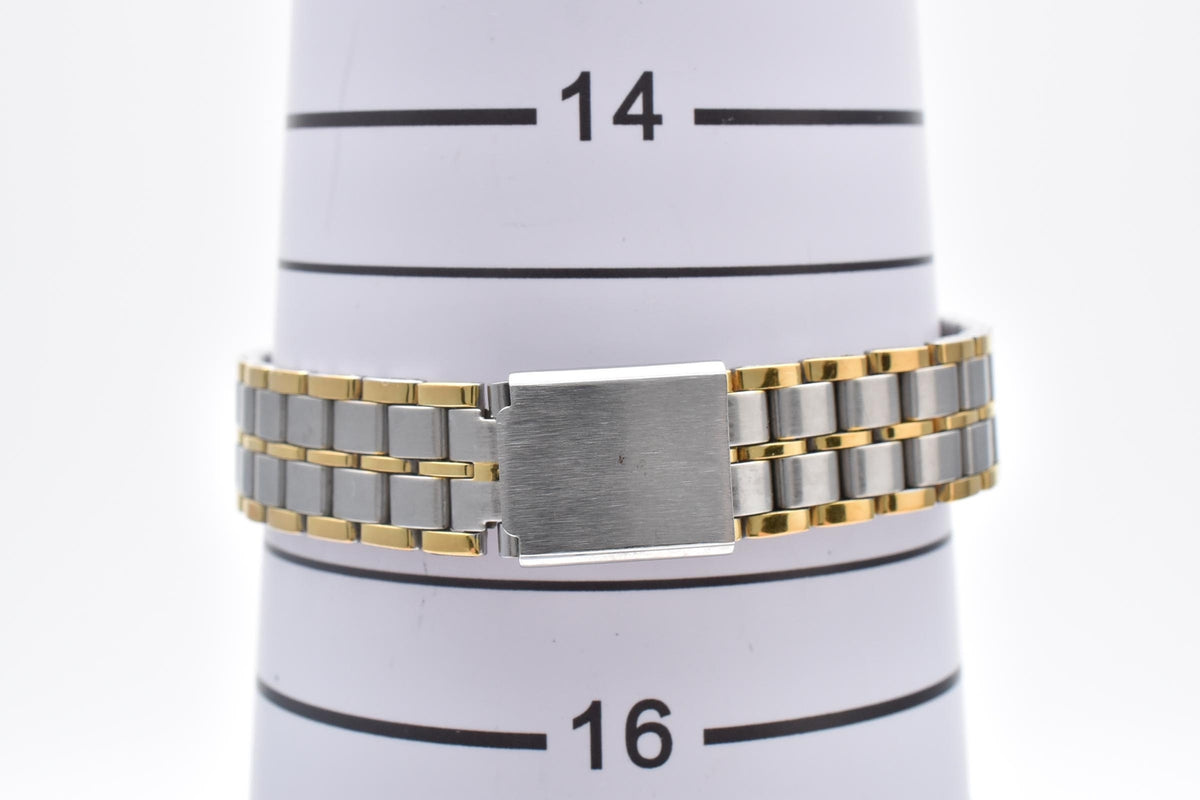 CITIZEN シチズン EXCEED エクシード 2200-221044 レディース クォーツ 腕時計 クリーム文字盤 ツートーン ステンレス ブレスレット 20mm 1980年代 ヴィンテージ