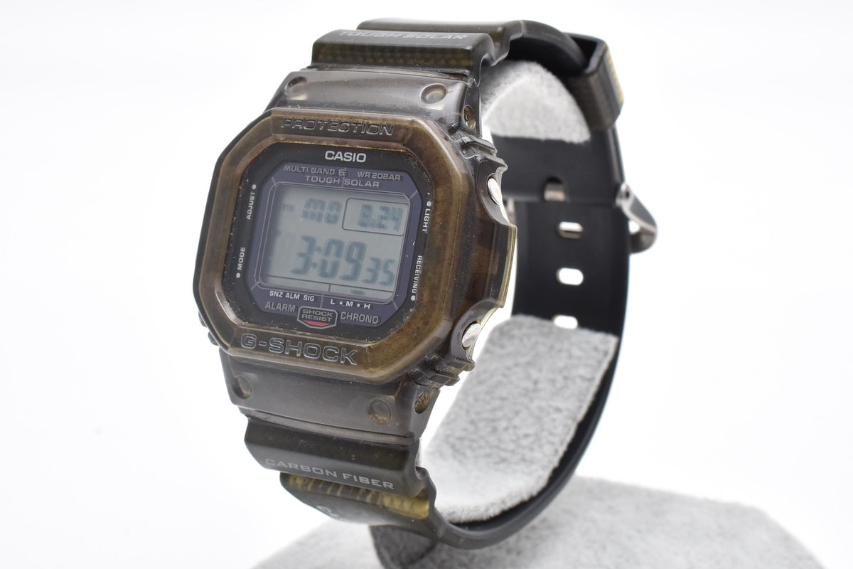 CASIO カシオ G-SHOCK ジーショック GW-S5600 RM Series メンズ タフソーラー 電波 クォーツ デジタル 腕時計 カーボンファイバー強化樹脂ベルト 43mm 2010年代