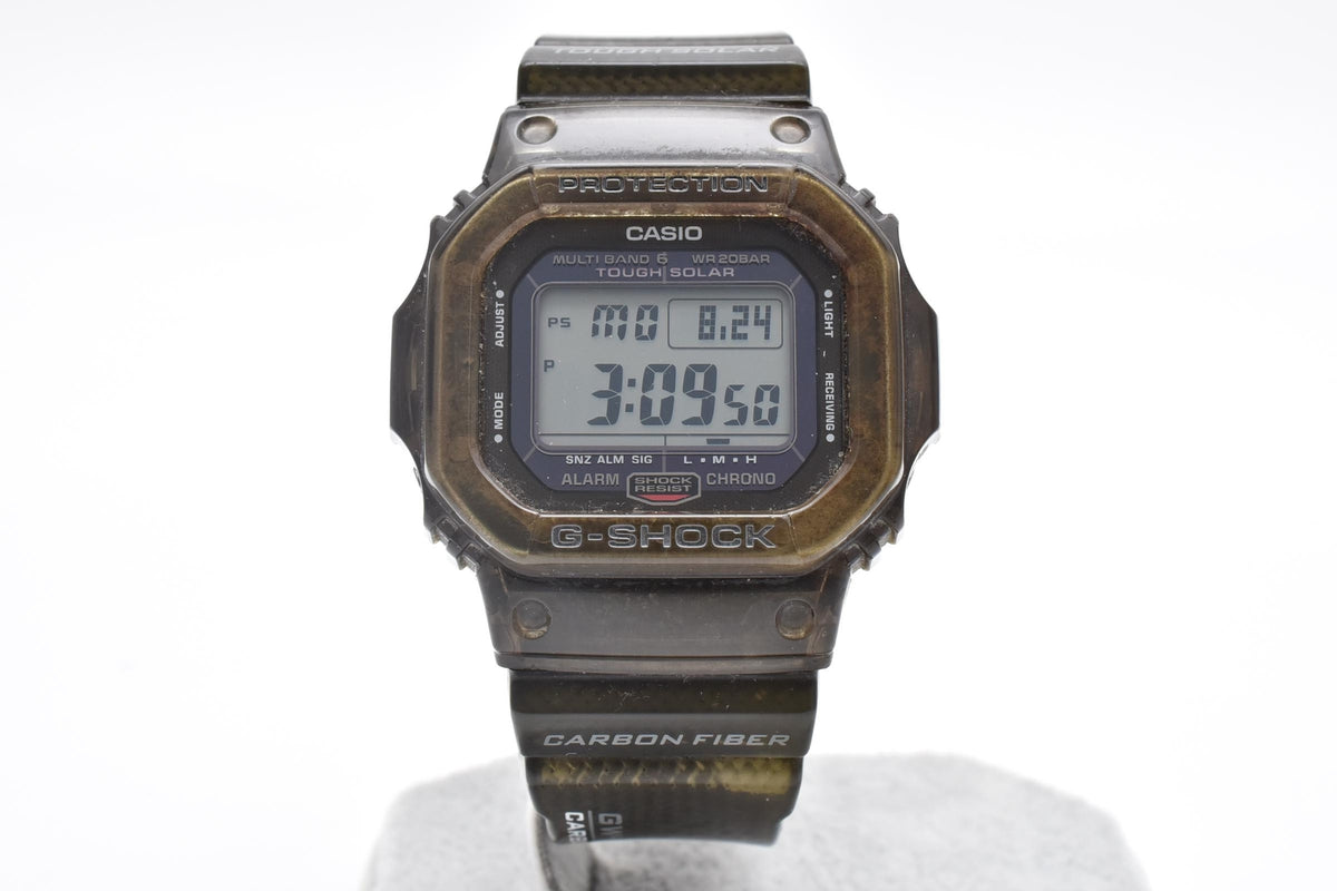 CASIO カシオ G-SHOCK ジーショック GW-S5600 RM Series メンズ タフソーラー 電波 クォーツ デジタル 腕時計 カーボンファイバー強化樹脂ベルト 43mm 2010年代