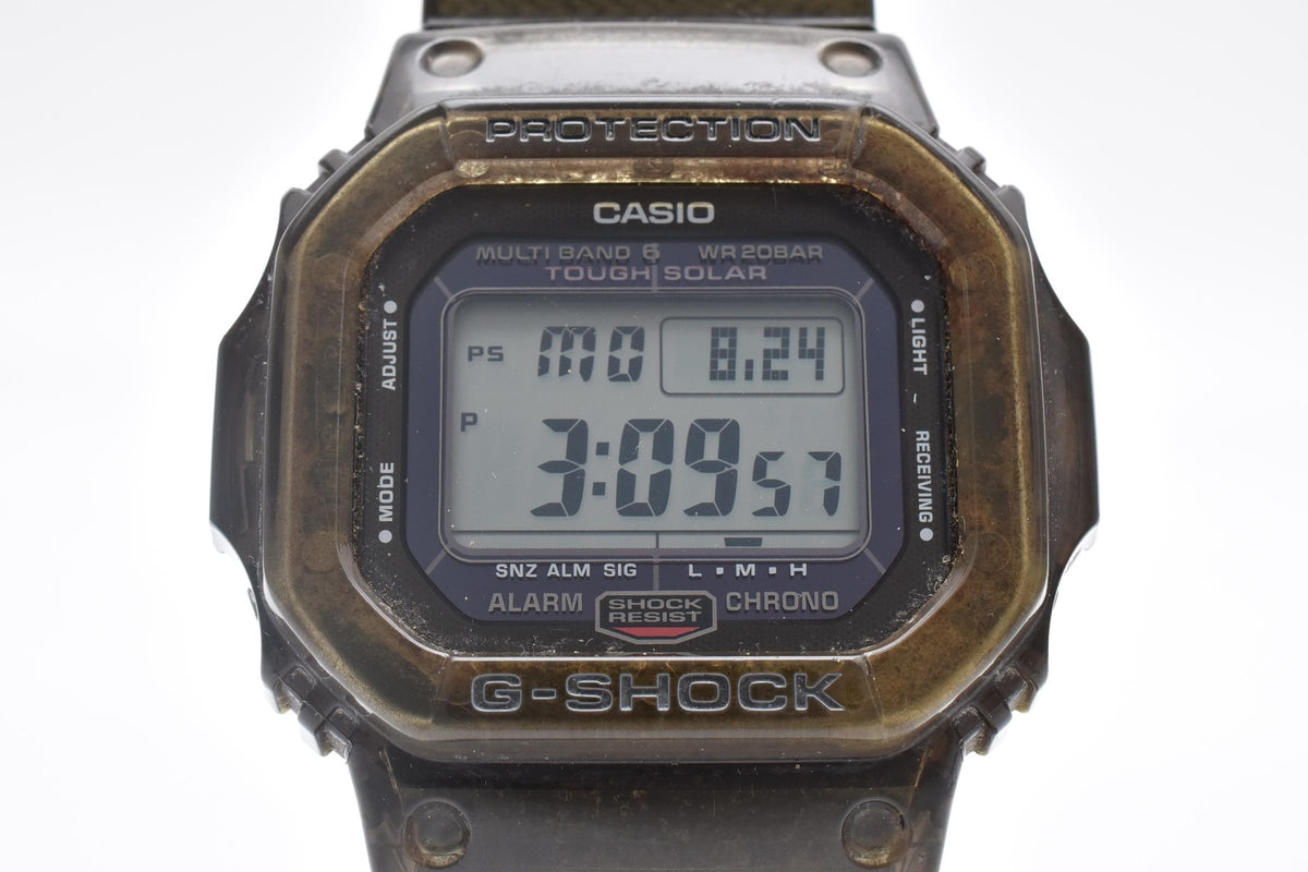CASIO カシオ G-SHOCK ジーショック GW-S5600 RM Series メンズ タフソーラー 電波 クォーツ デジタル 腕時計 カーボンファイバー強化樹脂ベルト 43mm 2010年代