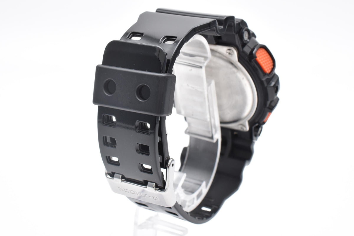 CASIO カシオ G-SHOCK ジーショック GD-100HC メンズ クォーツ デジタル 腕時計 オレンジ液晶 ブラック 樹脂ケース レジンベルト 50mm 2010年代
