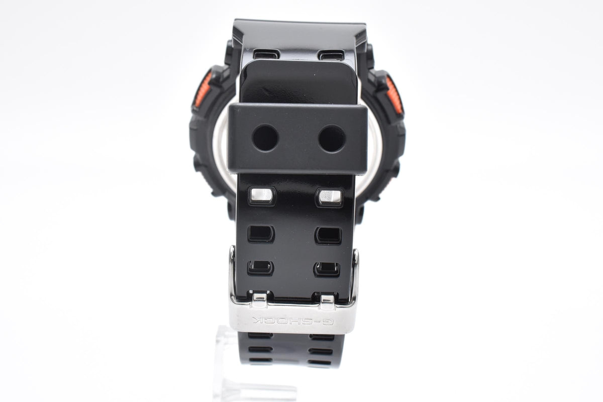 CASIO カシオ G-SHOCK ジーショック GD-100HC メンズ クォーツ デジタル 腕時計 オレンジ液晶 ブラック 樹脂ケース レジンベルト 50mm 2010年代
