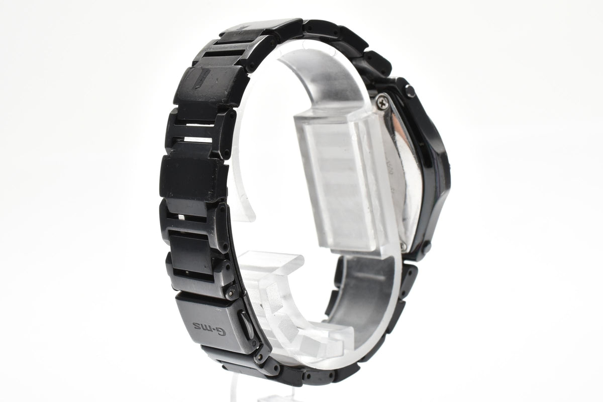 CASIO カシオ Baby-G ベビーG G-MS Octra MSG-1500 レディース ソーラー 電波 腕時計 ブラック文字盤 マルチダイヤル ステンレス ブレスレット 34.6mm 2000年代