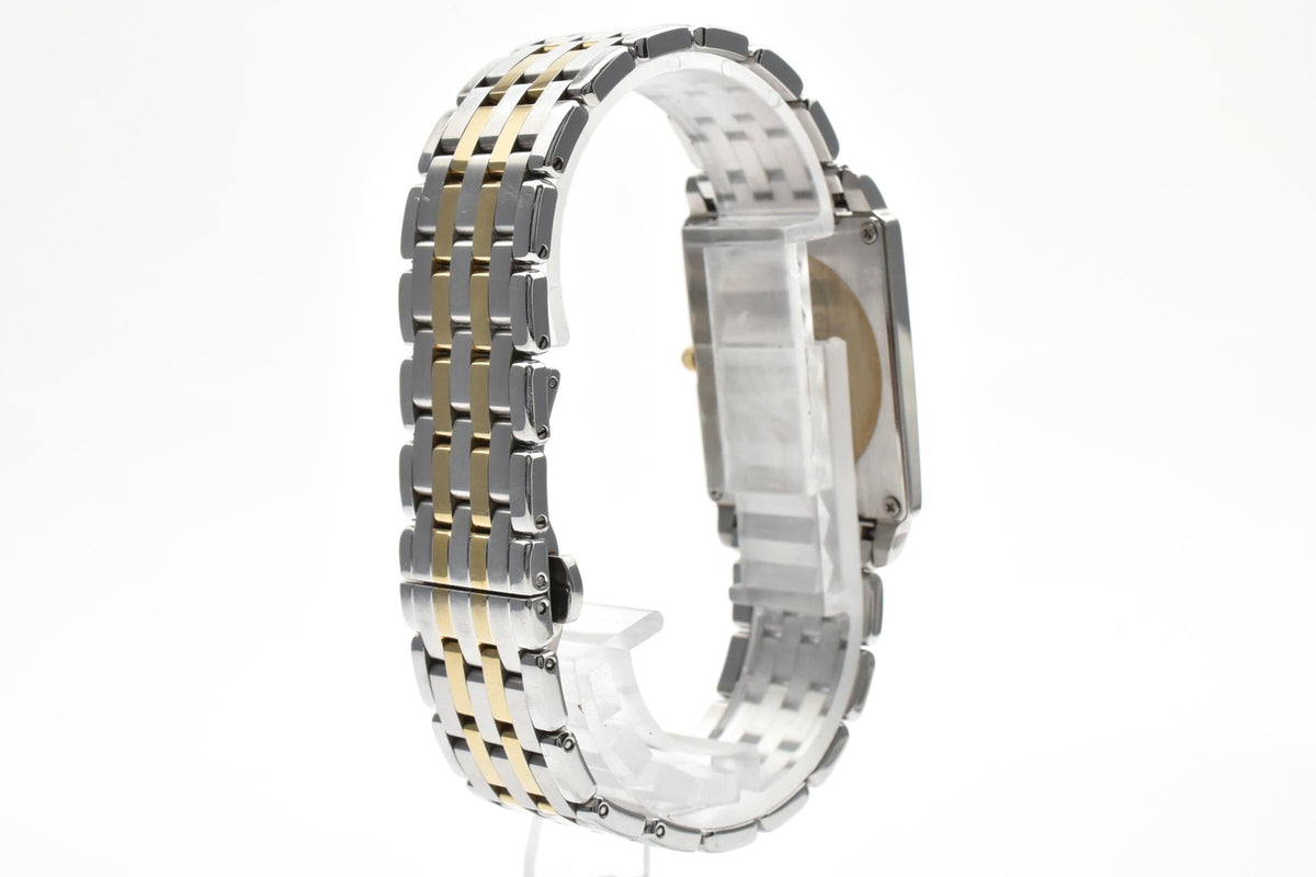 CITIZEN シチズン Stiletto スティレット G820-T004300 メンズ エコドライブ ソーラー 腕時計 ホワイト文字盤 ローマ数字 2針 ステンレス ゴールドプレート 27mm 2000年代