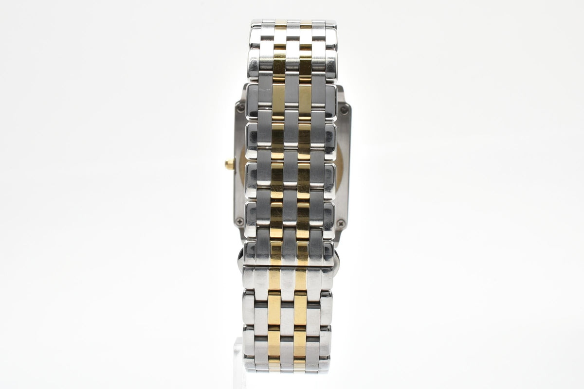 CITIZEN シチズン Stiletto スティレット G820-T004300 メンズ エコドライブ ソーラー 腕時計 ホワイト文字盤 ローマ数字 2針 ステンレス ゴールドプレート 27mm 2000年代